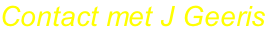 Contact met J Geeris